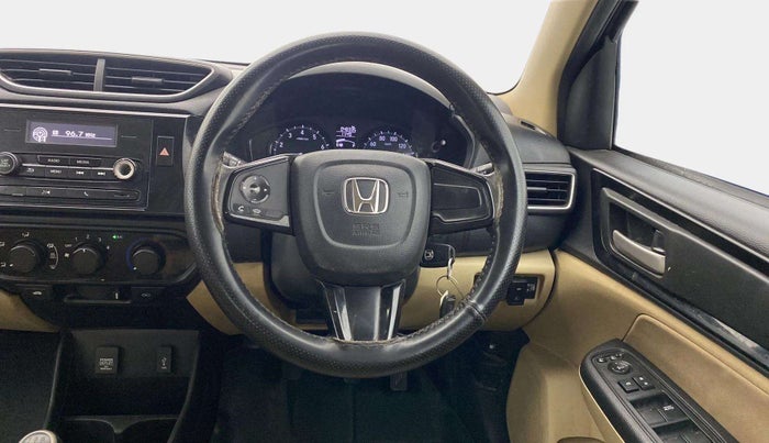 2018 Honda Amaze 1.2L I-VTEC S, CNG, Manual, 48,519 km, Steering Wheel Close Up