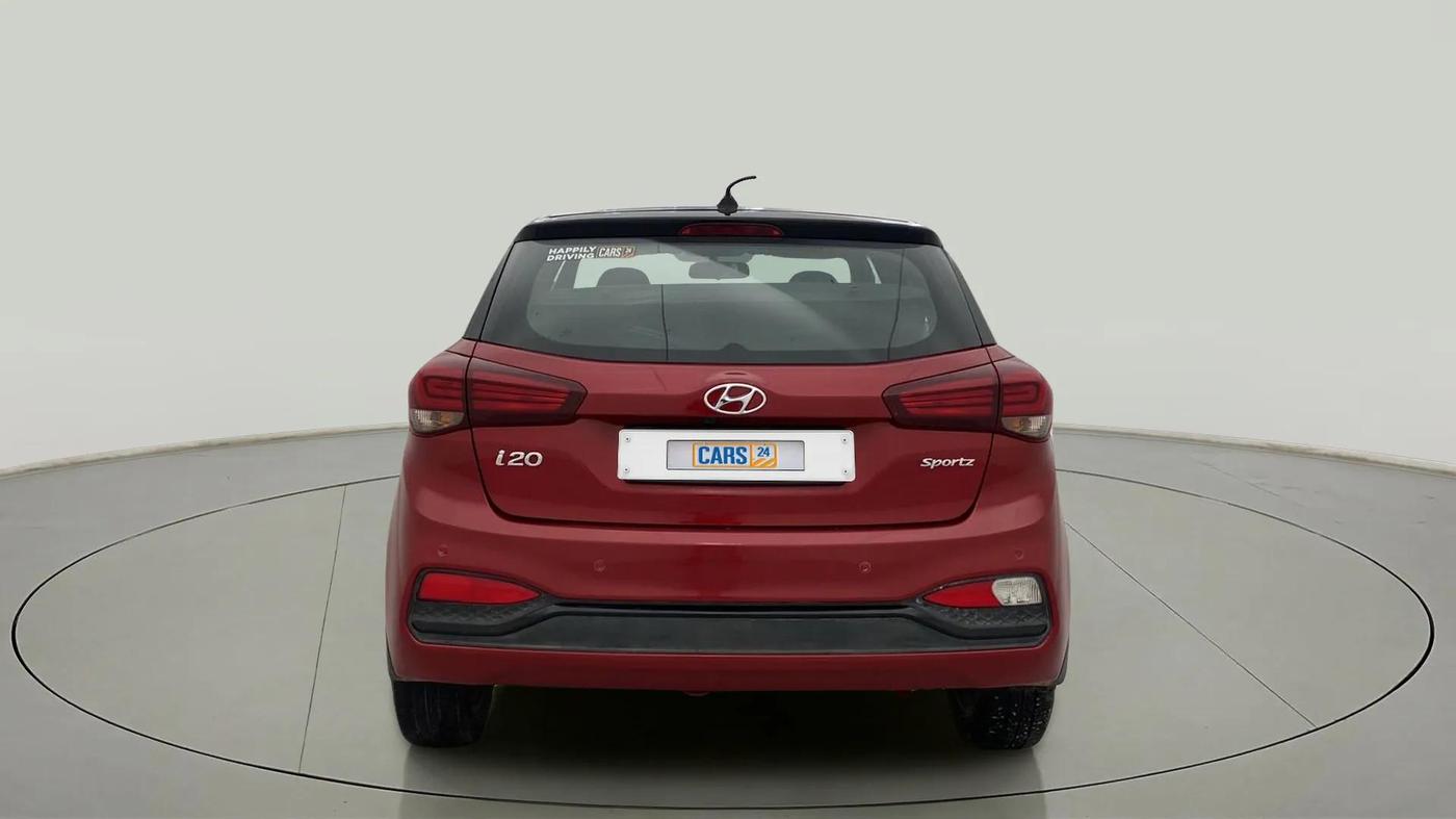 2019 Hyundai Elite i20 SPORTZ PLUS 1.2 DUAL TONE, Petrol, Manual, 19,983 km, Back/Rear