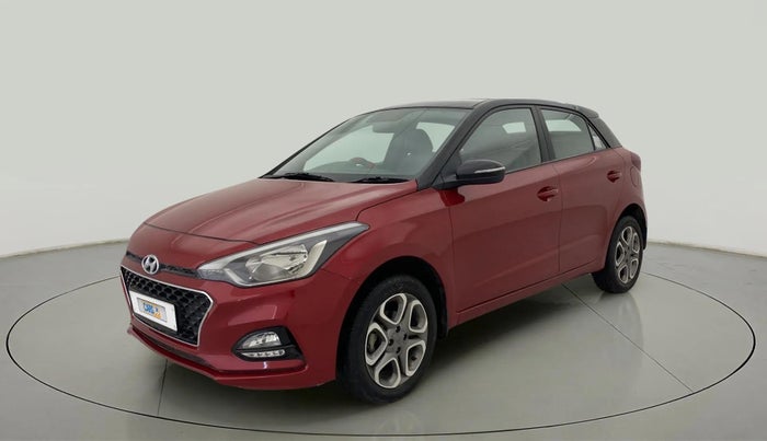 2019 Hyundai Elite i20 SPORTZ PLUS 1.2 DUAL TONE, Petrol, Manual, 19,983 km, Left Front Diagonal
