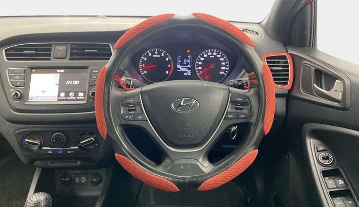 2019 Hyundai Elite i20 SPORTZ PLUS 1.2 DUAL TONE, Petrol, Manual, 19,983 km, Steering Wheel Close Up