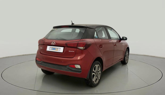 2019 Hyundai Elite i20 SPORTZ PLUS 1.2 DUAL TONE, Petrol, Manual, 19,983 km, Right Back Diagonal