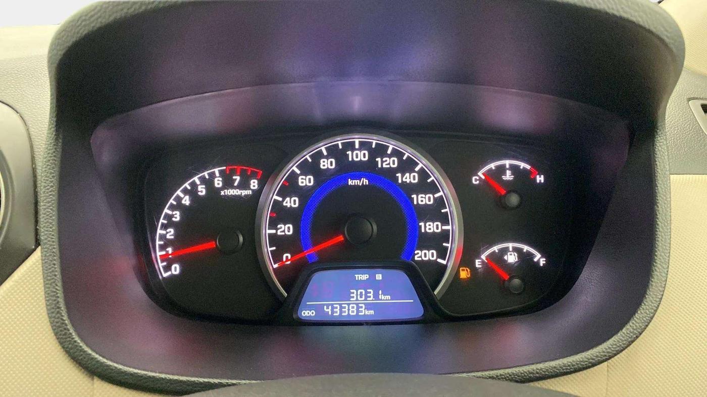 2019 Hyundai Grand i10 SPORTZ 1.2 KAPPA VTVT, Petrol, Manual, 43,463 km, Odometer Image
