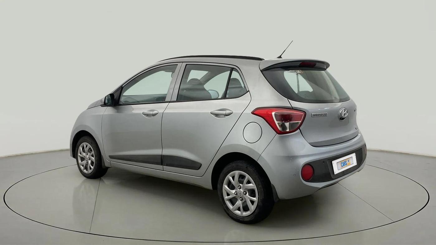 2019 Hyundai Grand i10 SPORTZ 1.2 KAPPA VTVT, Petrol, Manual, 43,463 km, Left Back Diagonal
