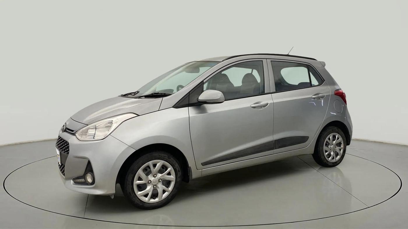 2019 Hyundai Grand i10 SPORTZ 1.2 KAPPA VTVT, Petrol, Manual, 43,463 km, Left Front Diagonal