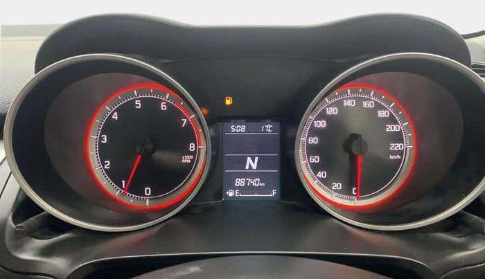 2019 Maruti Swift VXI AMT, Petrol, Automatic, 88,718 km, Odometer Image