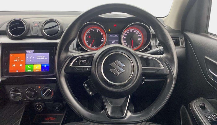 2019 Maruti Swift VXI AMT, Petrol, Automatic, 88,718 km, Steering Wheel Close Up