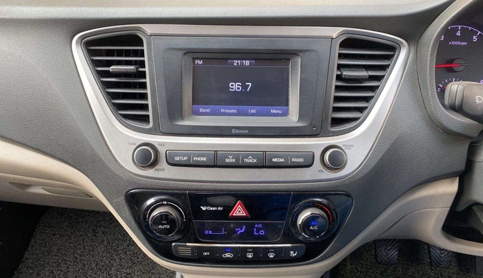 2018 Hyundai Verna 1.4 EX PETROL, Petrol, Manual, 60,009 km, Air Conditioner