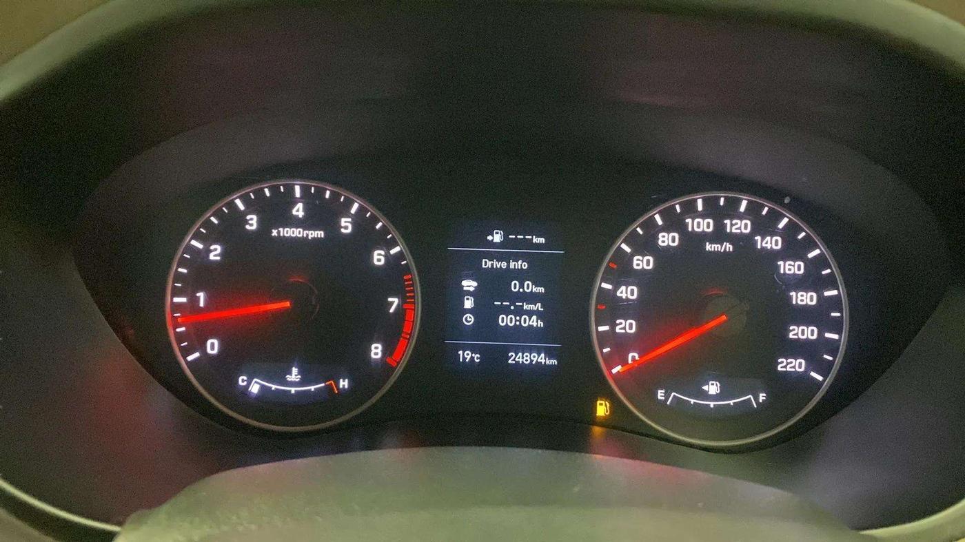 2019 Hyundai Elite i20 ASTA 1.2 (O), Petrol, Manual, 24,952 km, Odometer Image