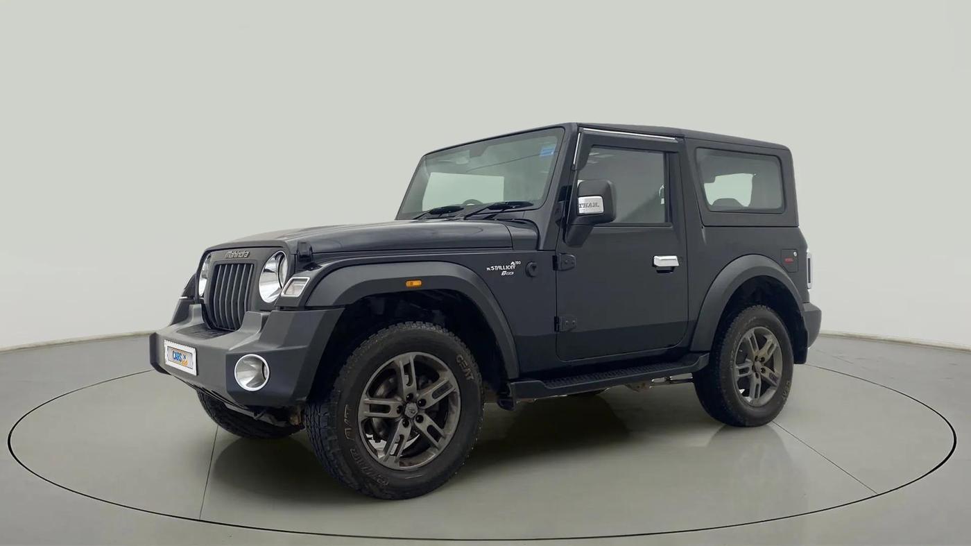 2021 Mahindra Thar LX HT PETROL 4WD MT, Petrol, Manual, 14,654 km, Left Front Diagonal