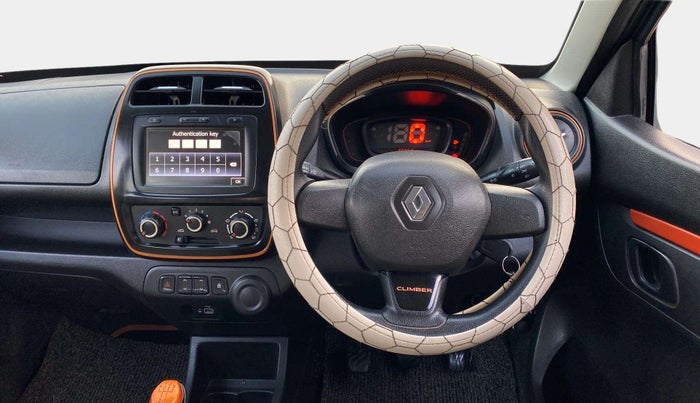 2019 Renault Kwid CLIMBER 1.0, Petrol, Manual, 30,260 km, Steering Wheel Close Up