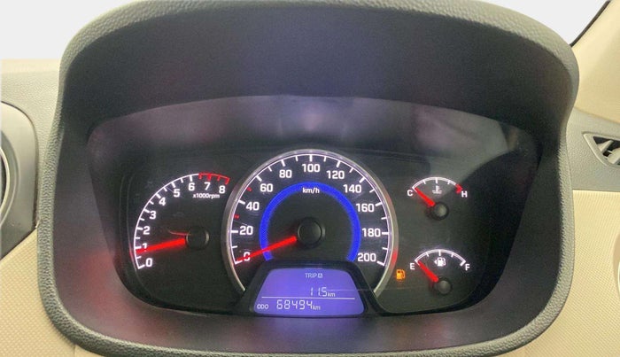 2017 Hyundai Grand i10 SPORTZ (O) 1.2 KAPPA VTVT, Petrol, Manual, 68,483 km, Odometer Image