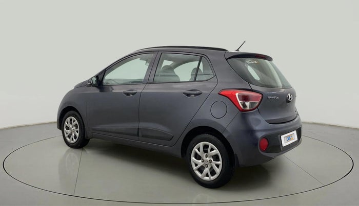 2017 Hyundai Grand i10 SPORTZ (O) 1.2 KAPPA VTVT, Petrol, Manual, 68,483 km, Left Back Diagonal