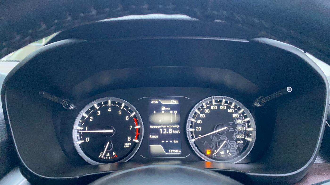 2023 Maruti Grand Vitara DELTA SMART HYBRID, Petrol, Manual, 13,745 km, Odometer Image