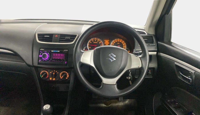 2013 Maruti Swift VXI, Petrol, Manual, 66,860 km, Steering Wheel Close Up