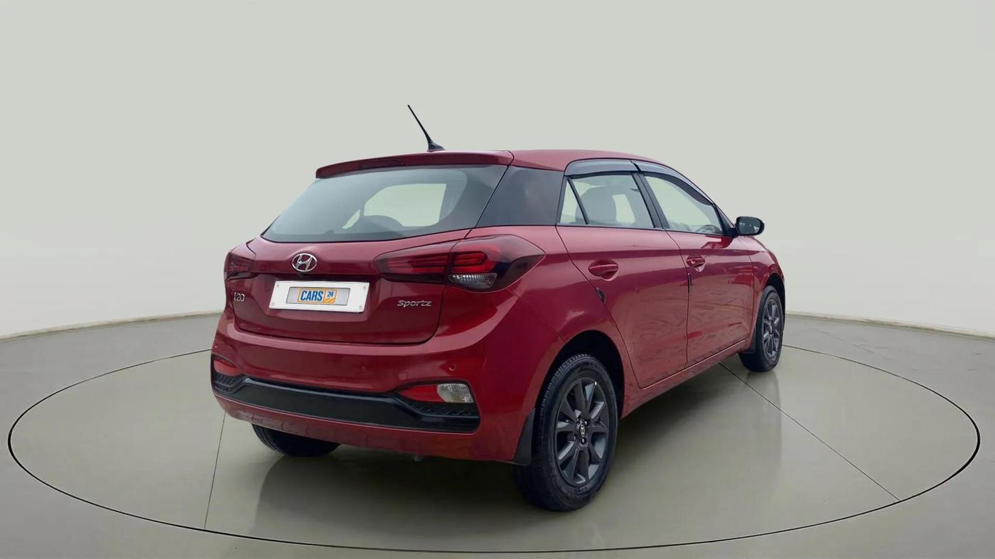 2020 Hyundai Elite i20 SPORTZ PLUS 1.2, Petrol, Manual, 12,746 km, Right Back Diagonal