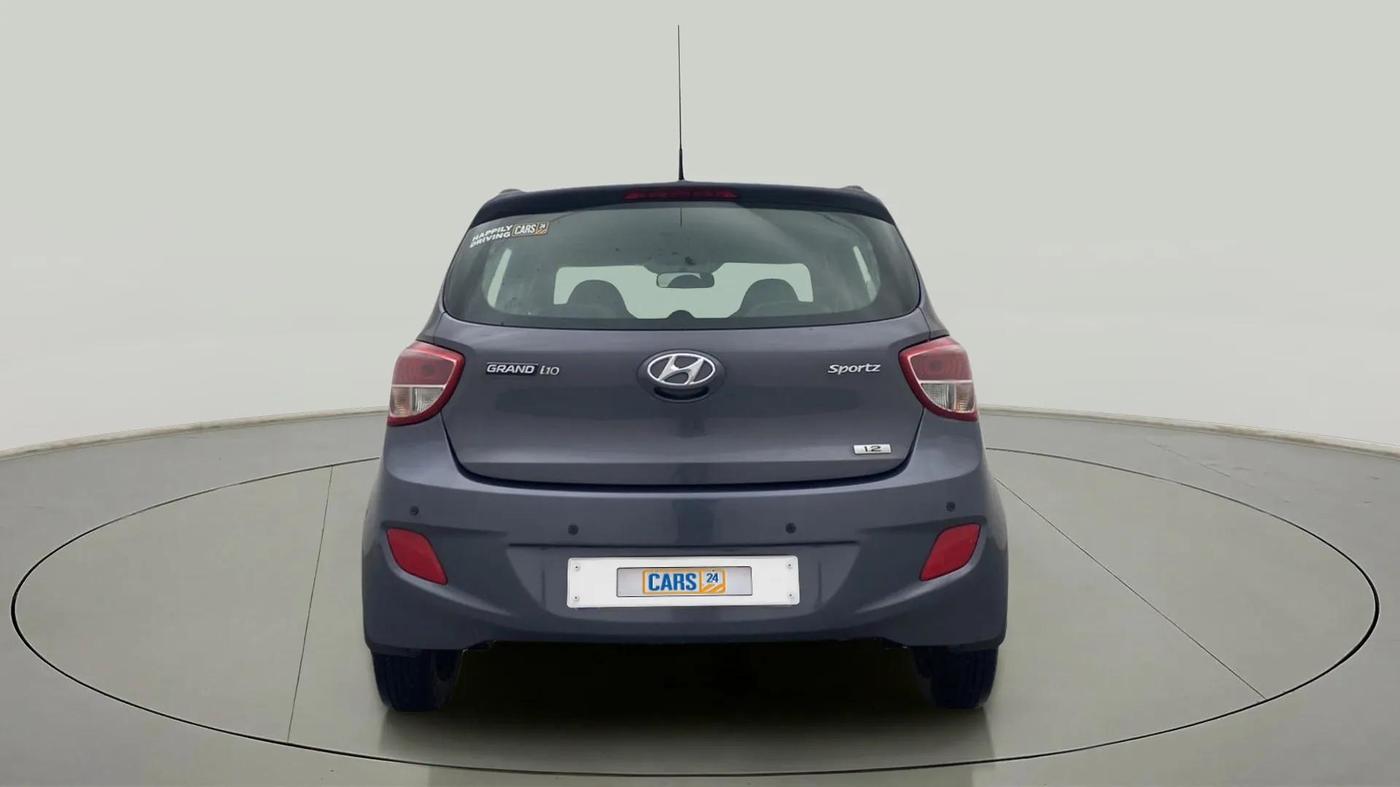 2016 Hyundai Grand i10 SPORTZ 1.2 KAPPA VTVT, Petrol, Manual, 62,471 km, Back/Rear