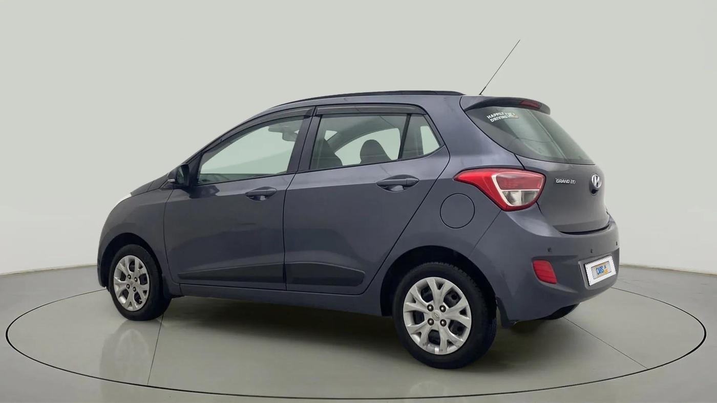 2016 Hyundai Grand i10 SPORTZ 1.2 KAPPA VTVT, Petrol, Manual, 62,471 km, Left Back Diagonal