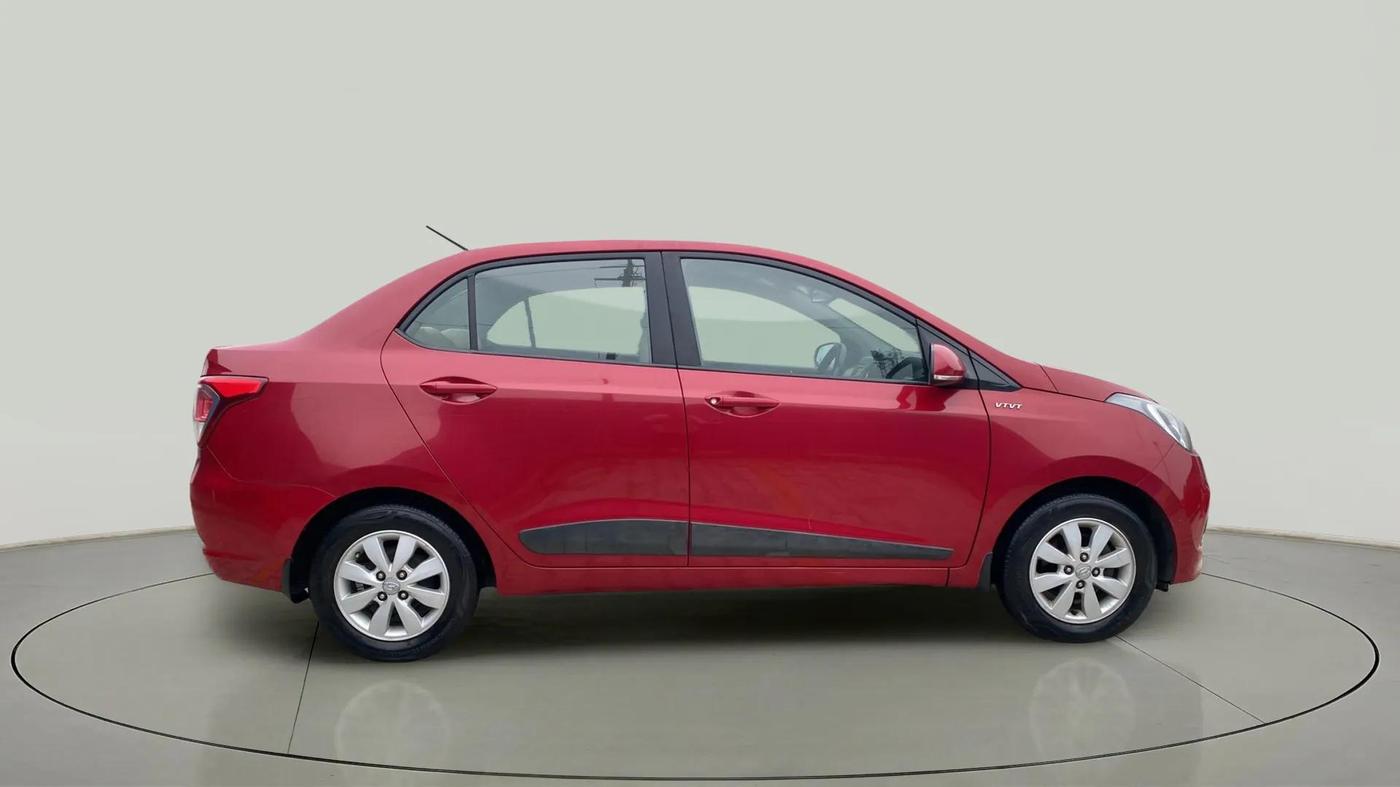 2015 Hyundai Xcent SX 1.2, CNG, Manual, 65,933 km, Right Side