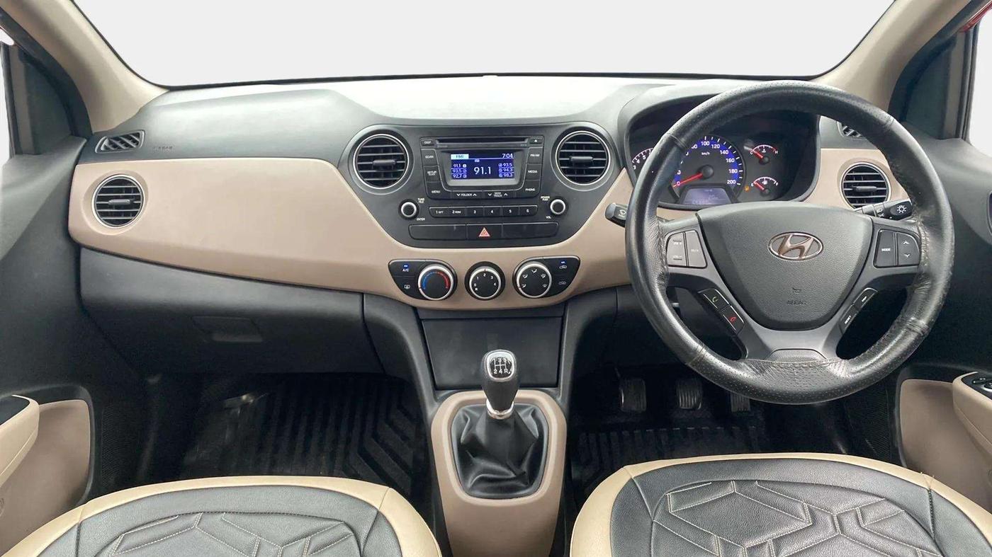 2015 Hyundai Xcent SX 1.2, CNG, Manual, 65,933 km, Dashboard