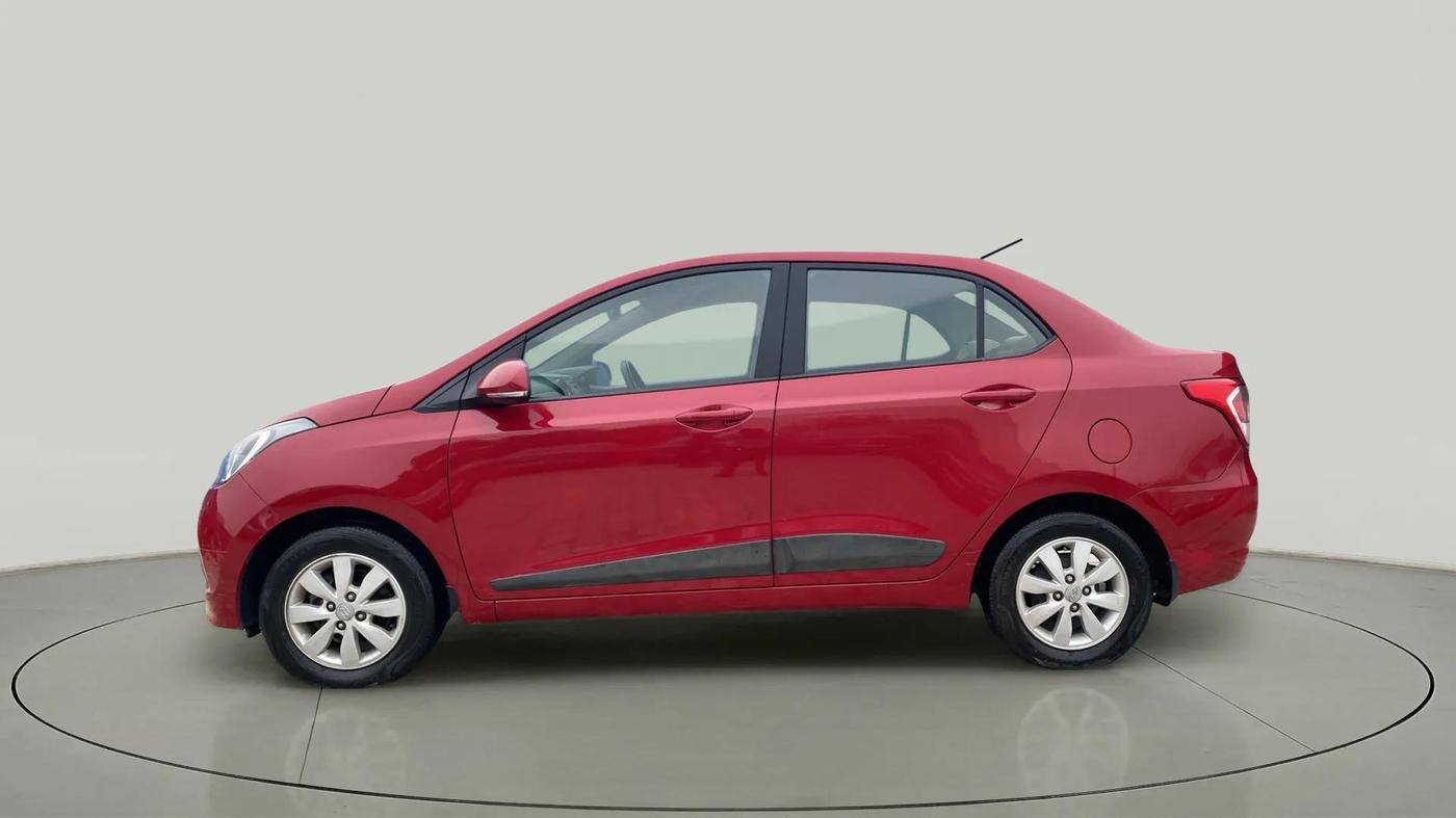 2015 Hyundai Xcent SX 1.2, CNG, Manual, 65,933 km, Left Side