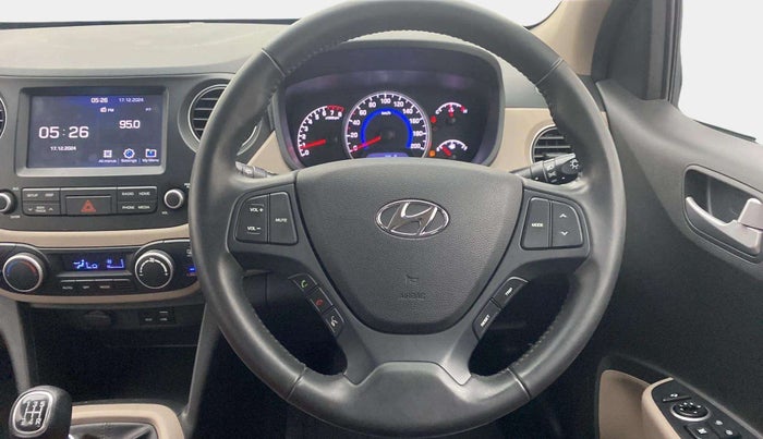 2019 Hyundai Grand i10 ASTA 1.2 KAPPA VTVT, Petrol, Manual, 27,150 km, Steering Wheel Close Up