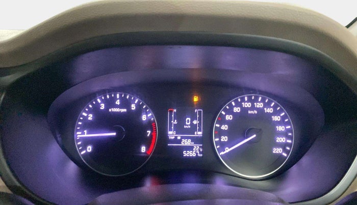 2016 Hyundai Elite i20 SPORTZ 1.2, Petrol, Manual, 52,720 km, Odometer Image
