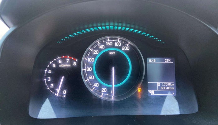 2020 Maruti IGNIS ALPHA 1.2, Petrol, Manual, 60,856 km, Odometer Image