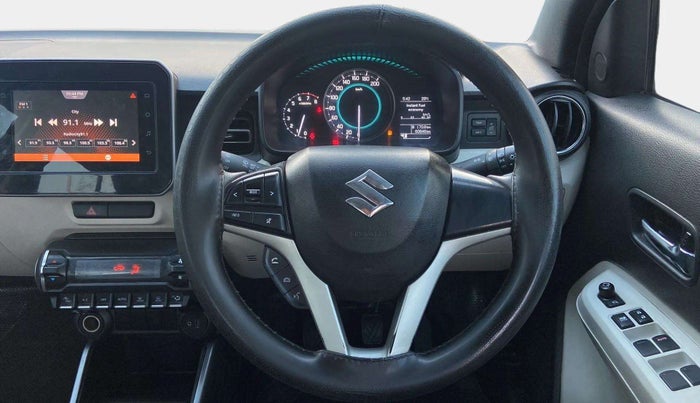 2020 Maruti IGNIS ALPHA 1.2, Petrol, Manual, 60,856 km, Steering Wheel Close Up