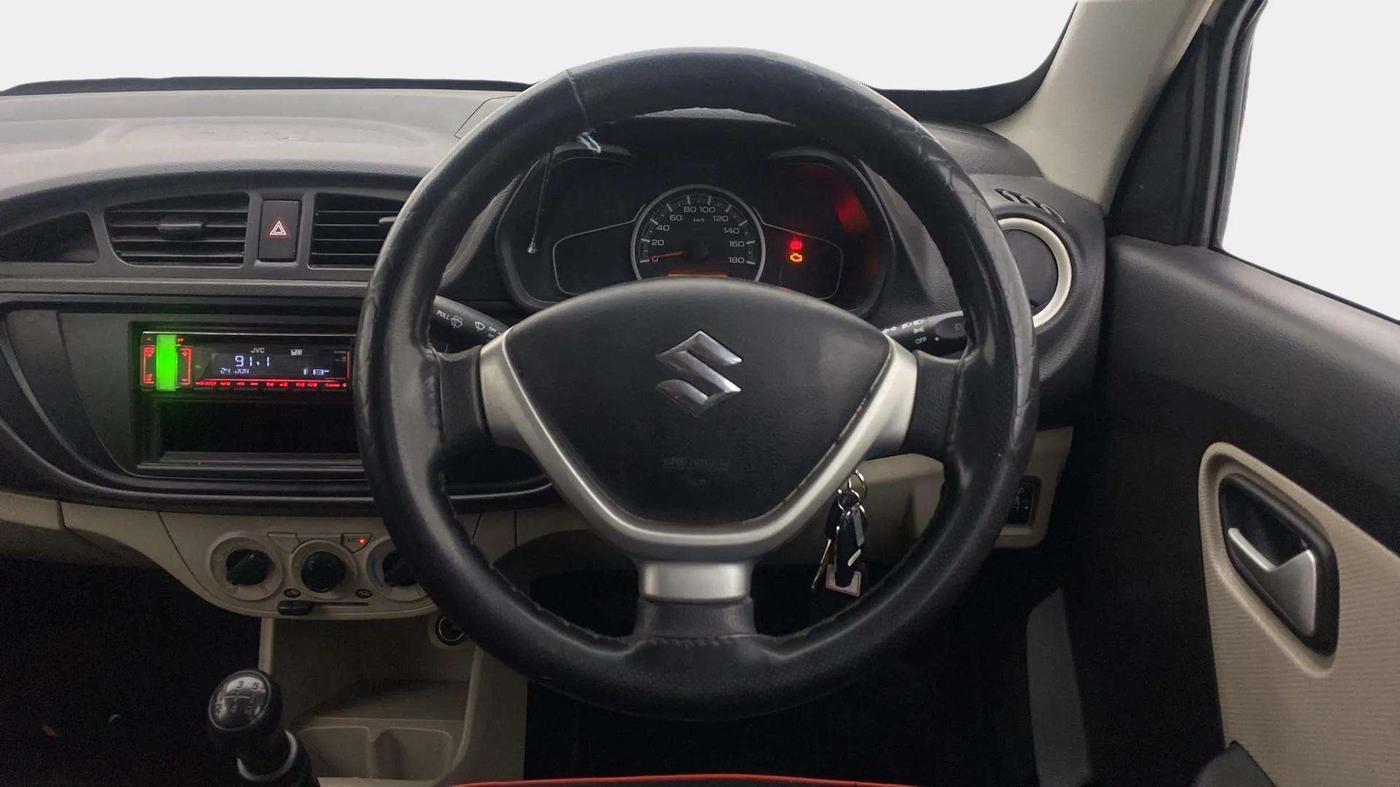 2019 Maruti Alto LXI, CNG, Manual, 90,221 km, Steering Wheel Close Up