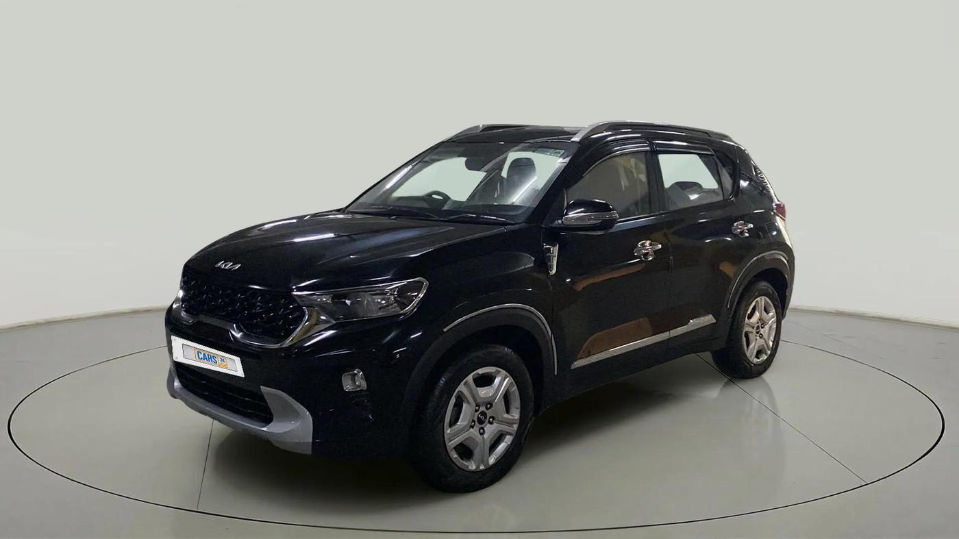 2023 KIA SONET HTK PLUS 1.0 IMT, Petrol, Manual, 13,059 km, Left Front Diagonal