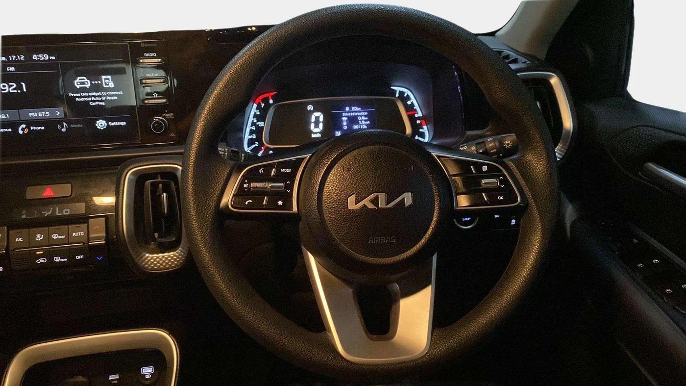 2023 KIA SONET HTK PLUS 1.0 IMT, Petrol, Manual, 13,059 km, Steering Wheel Close Up