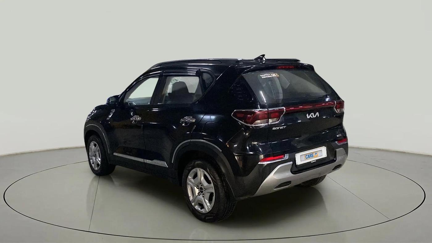 2023 KIA SONET HTK PLUS 1.0 IMT, Petrol, Manual, 13,059 km, Left Back Diagonal
