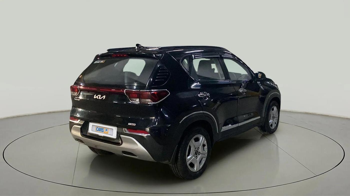 2023 KIA SONET HTK PLUS 1.0 IMT, Petrol, Manual, 13,059 km, Right Back Diagonal