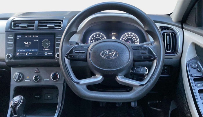 2020 Hyundai Creta EX 1.5 PETROL, Petrol, Manual, 55,729 km, Steering Wheel Close Up