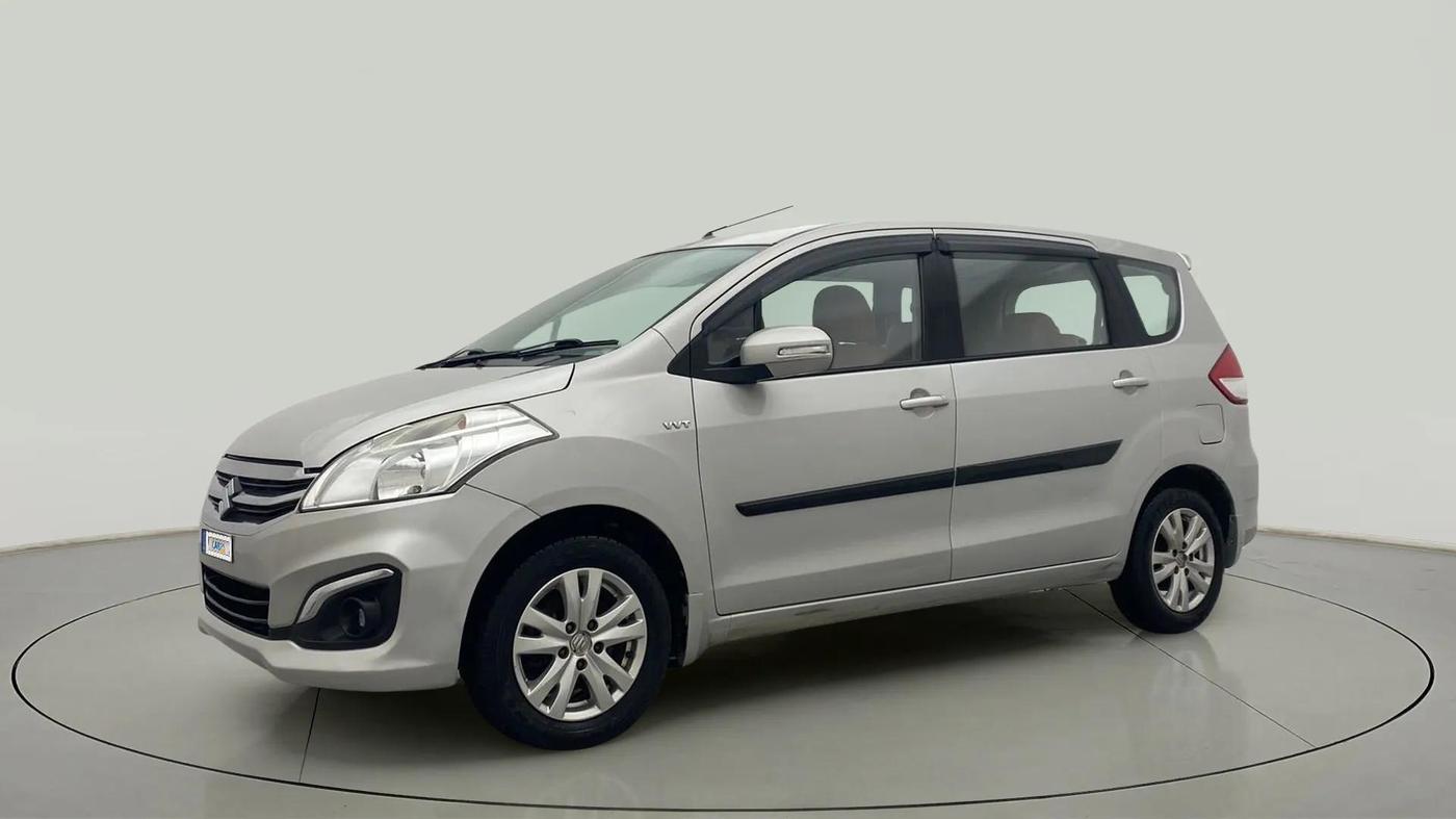 2017 Maruti Ertiga ZXI, Petrol, Manual, 98,669 km, Left Front Diagonal
