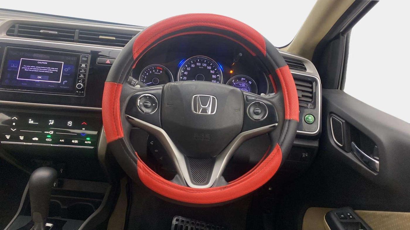 2019 Honda City 1.5L I-VTE V CVT, Petrol, Automatic, 54,663 km, Steering Wheel Close Up