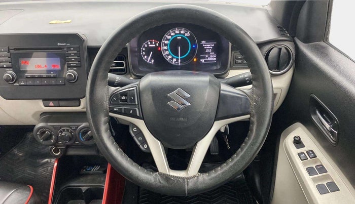 2018 Maruti IGNIS DELTA 1.2, Petrol, Manual, 50,882 km, Steering Wheel Close Up