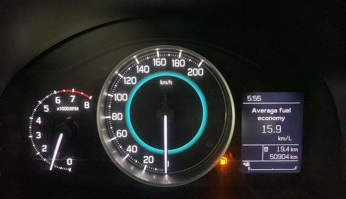 2018 Maruti IGNIS DELTA 1.2, Petrol, Manual, 50,882 km, Odometer Image