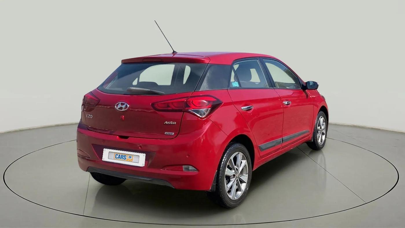 2015 Hyundai Elite i20 ASTA 1.2, Petrol, Manual, 89,638 km, Right Back Diagonal