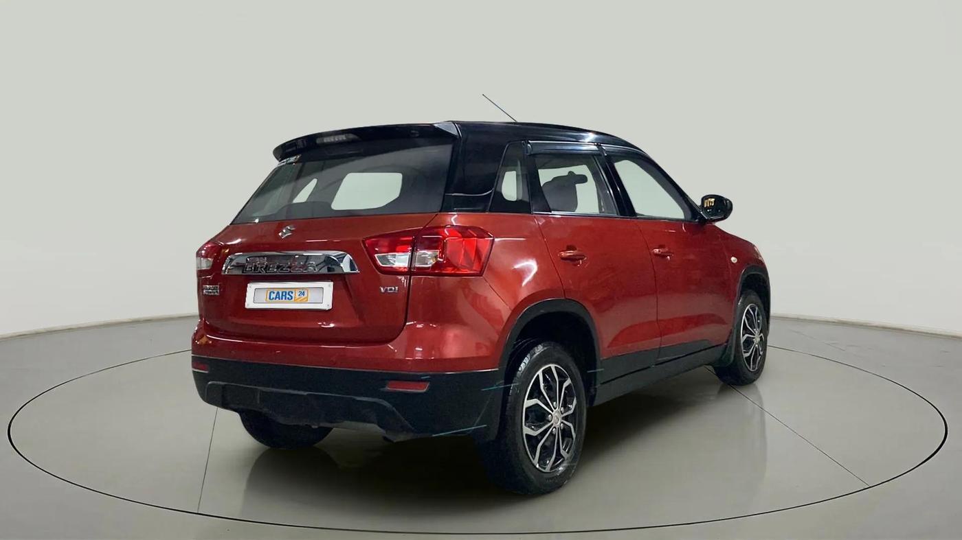 2017 Maruti Vitara Brezza VDI (O), Diesel, Manual, 62,125 km, Right Back Diagonal