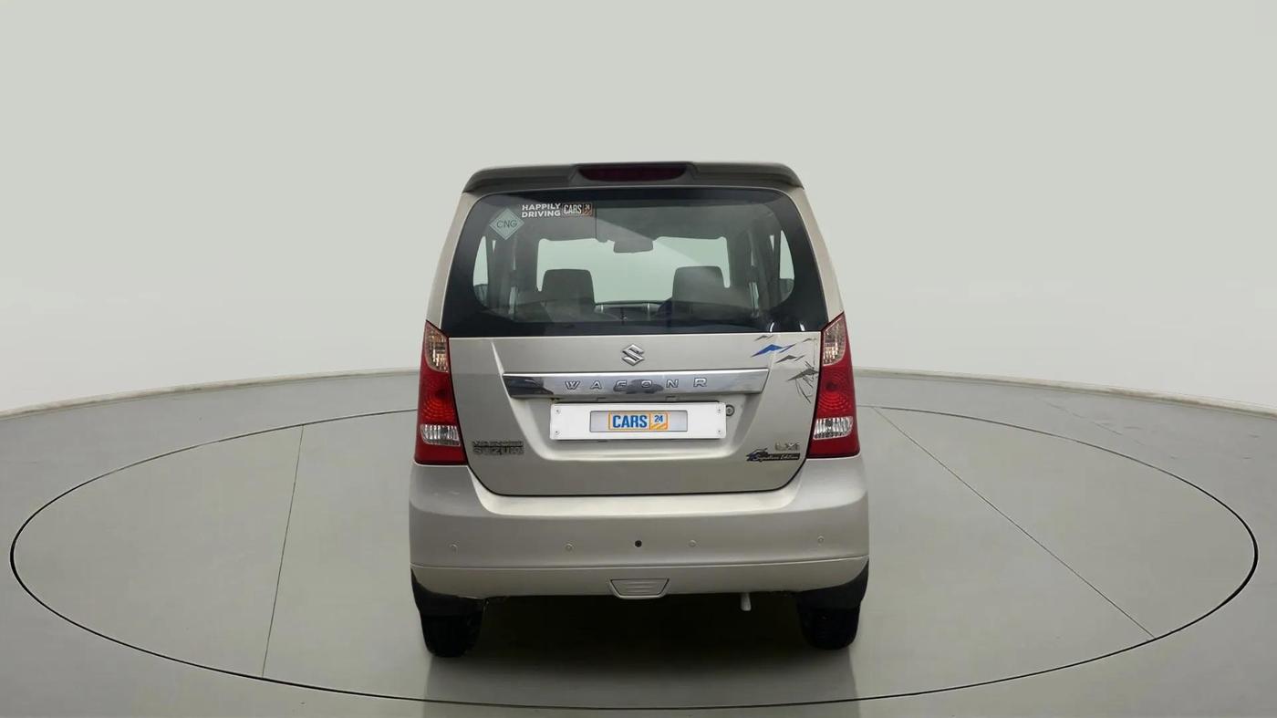2013 Maruti Wagon R 1.0 LXI CNG, CNG, Manual, 78,548 km, Back/Rear