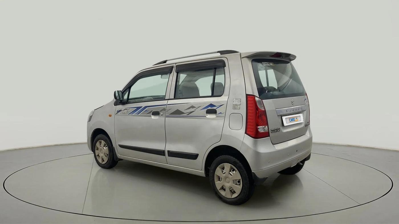 2013 Maruti Wagon R 1.0 LXI CNG, CNG, Manual, 78,548 km, Left Back Diagonal