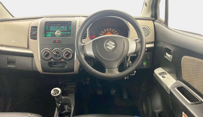 2013 Maruti Wagon R 1.0 LXI CNG, CNG, Manual, 78,548 km, Steering Wheel Close Up