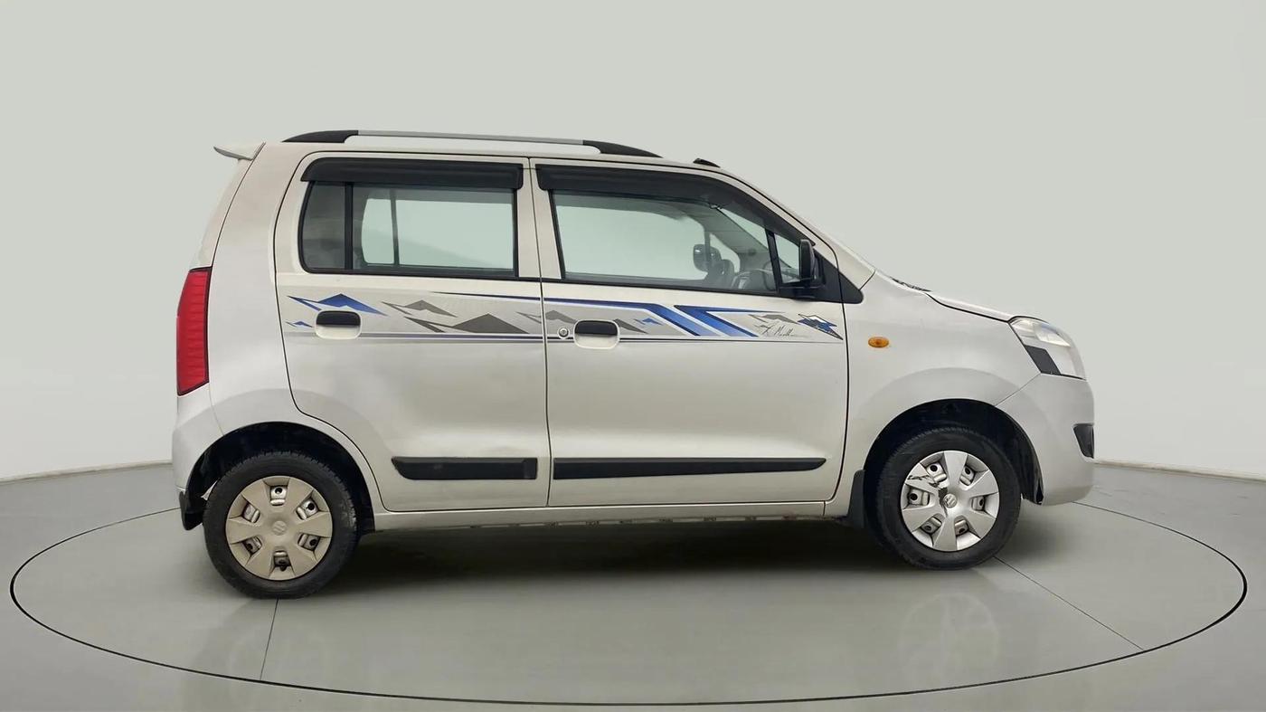 2013 Maruti Wagon R 1.0 LXI CNG, CNG, Manual, 78,548 km, Right Side View