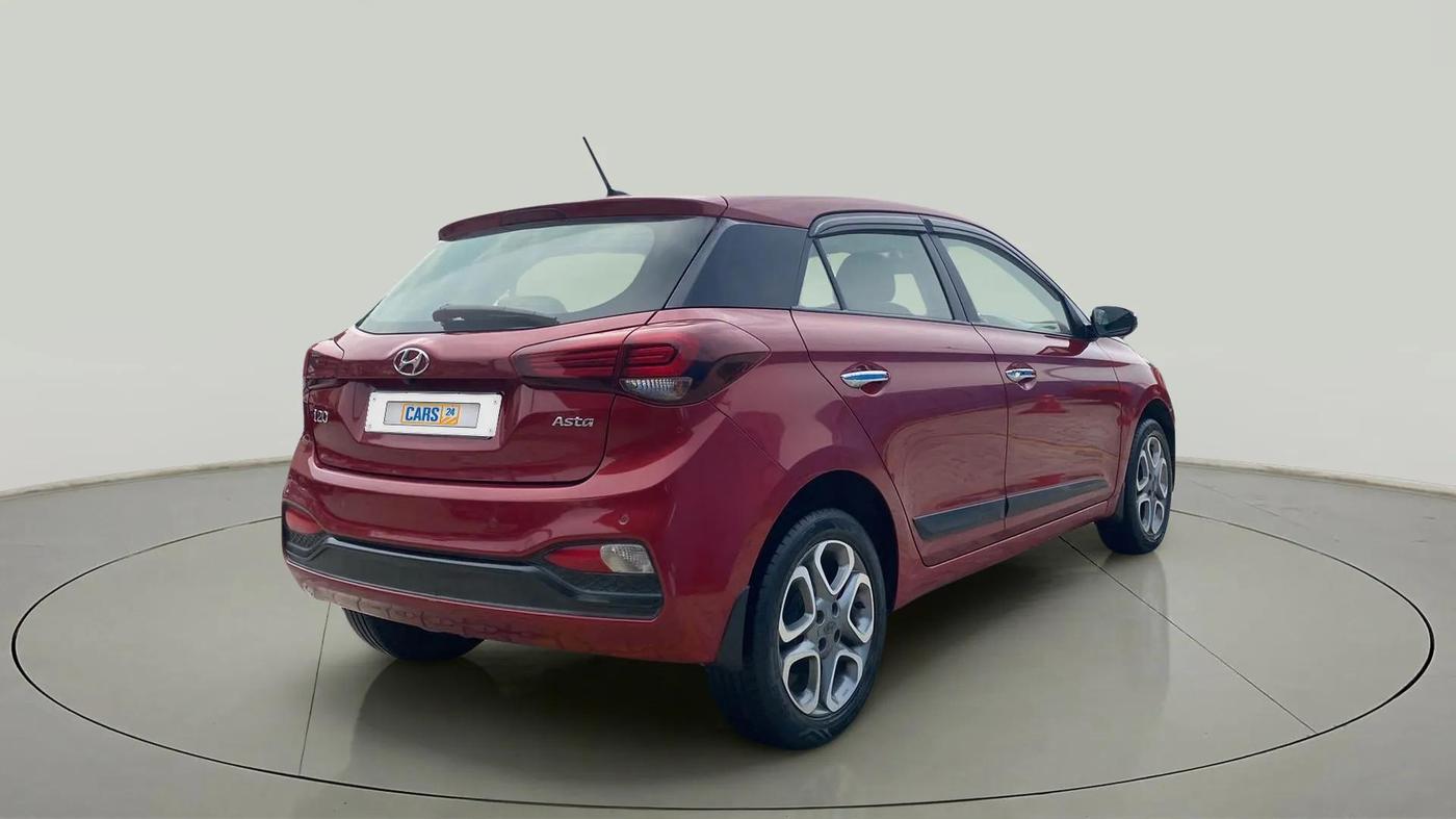 2018 Hyundai Elite i20 ASTA 1.2 (O), Petrol, Manual, 38,239 km, Right Back Diagonal