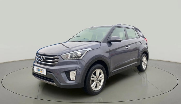 2017 Hyundai Creta SX PLUS 1.6 PETROL, Petrol, Manual, 55,652 km, Left Front Diagonal
