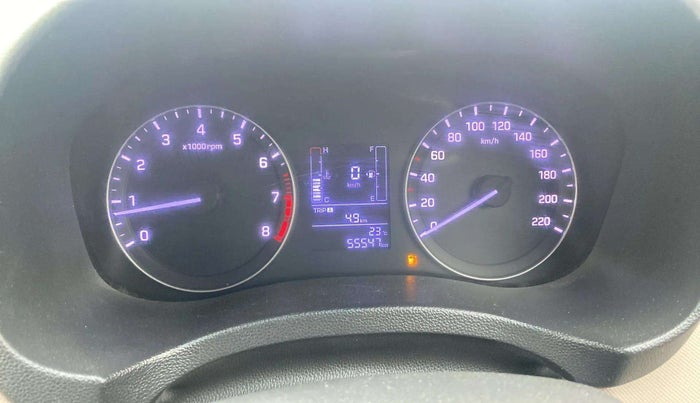 2017 Hyundai Creta SX PLUS 1.6 PETROL, Petrol, Manual, 55,652 km, Odometer Image