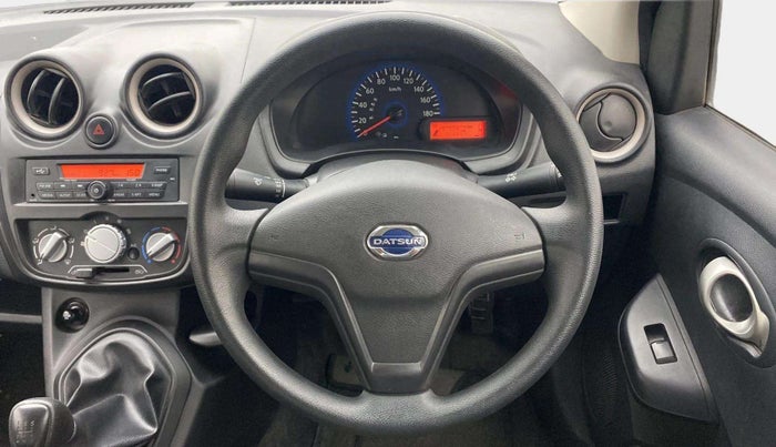 2018 Datsun Go Plus T, Petrol, Manual, 6,931 km, Steering Wheel Close Up