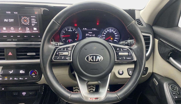 2020 KIA SELTOS GTX PLUS 1.4 PETROL, Petrol, Manual, 45,827 km, Steering Wheel Close Up