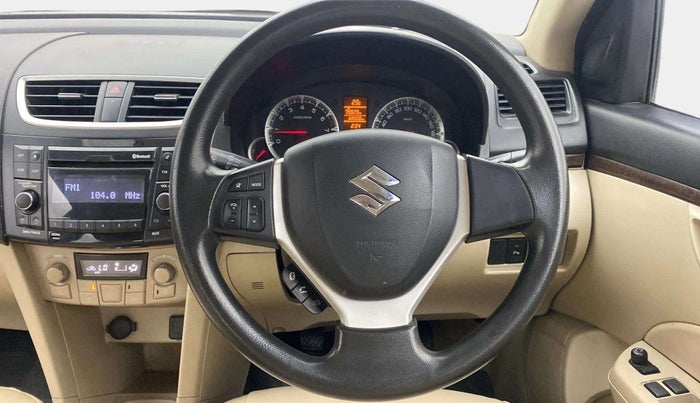 2015 Maruti Swift Dzire ZXI, Petrol, Manual, 67,999 km, Steering Wheel Close Up
